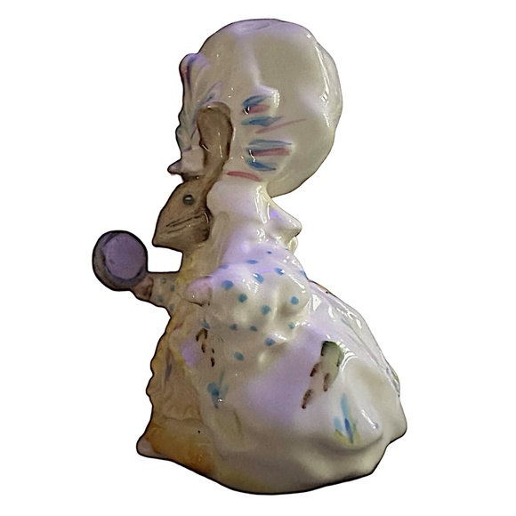 ROYAL ALBERT Vintage 1989 Lady Mouse Figurine 4” F Warne Beatrix Pottery - Picture 4 of 5